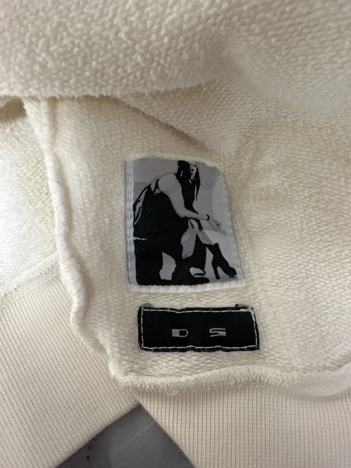 릭오웬스 다크쉐도우 사선 집업 상품이미지4