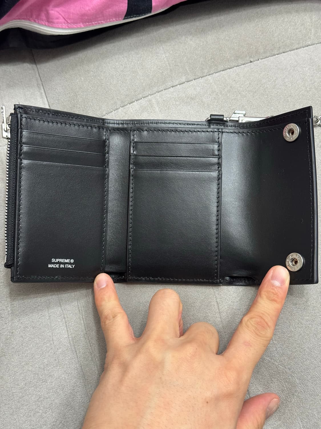 슈프림 체인지갑 풀박스 상품이미지5