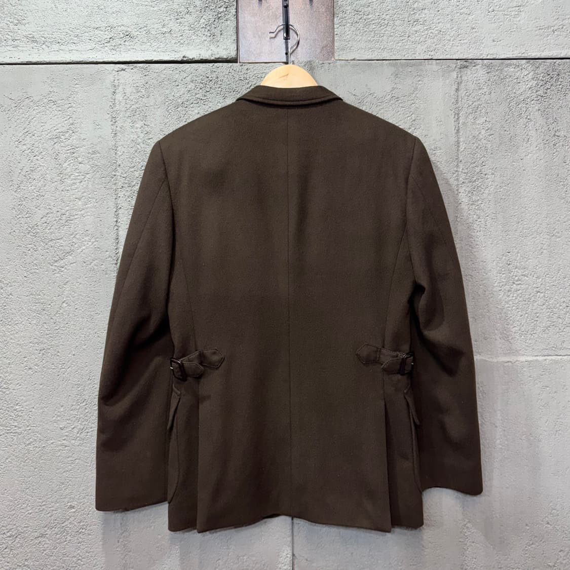 커스텀멜로우 캐주얼 울 블레이저 자켓 (M)   상품이미지3