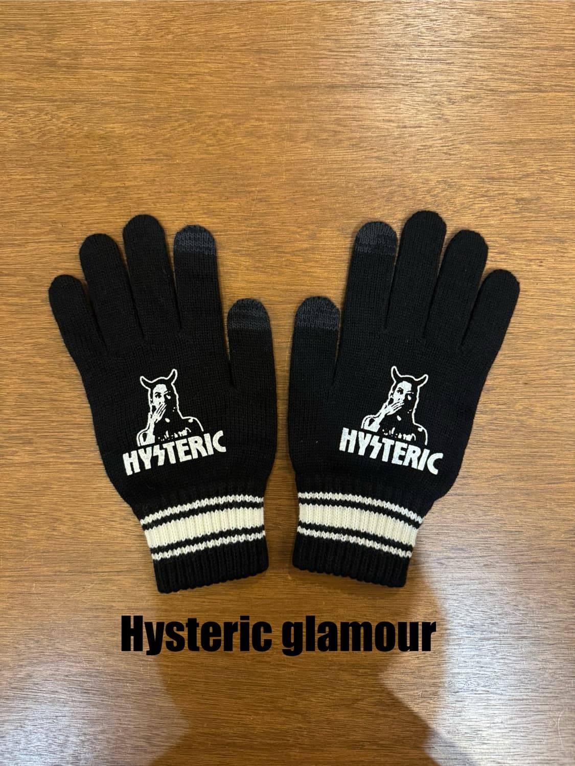 [OS] 히스테릭글래머 니트 글러브 (터치가능) 상품이미지1