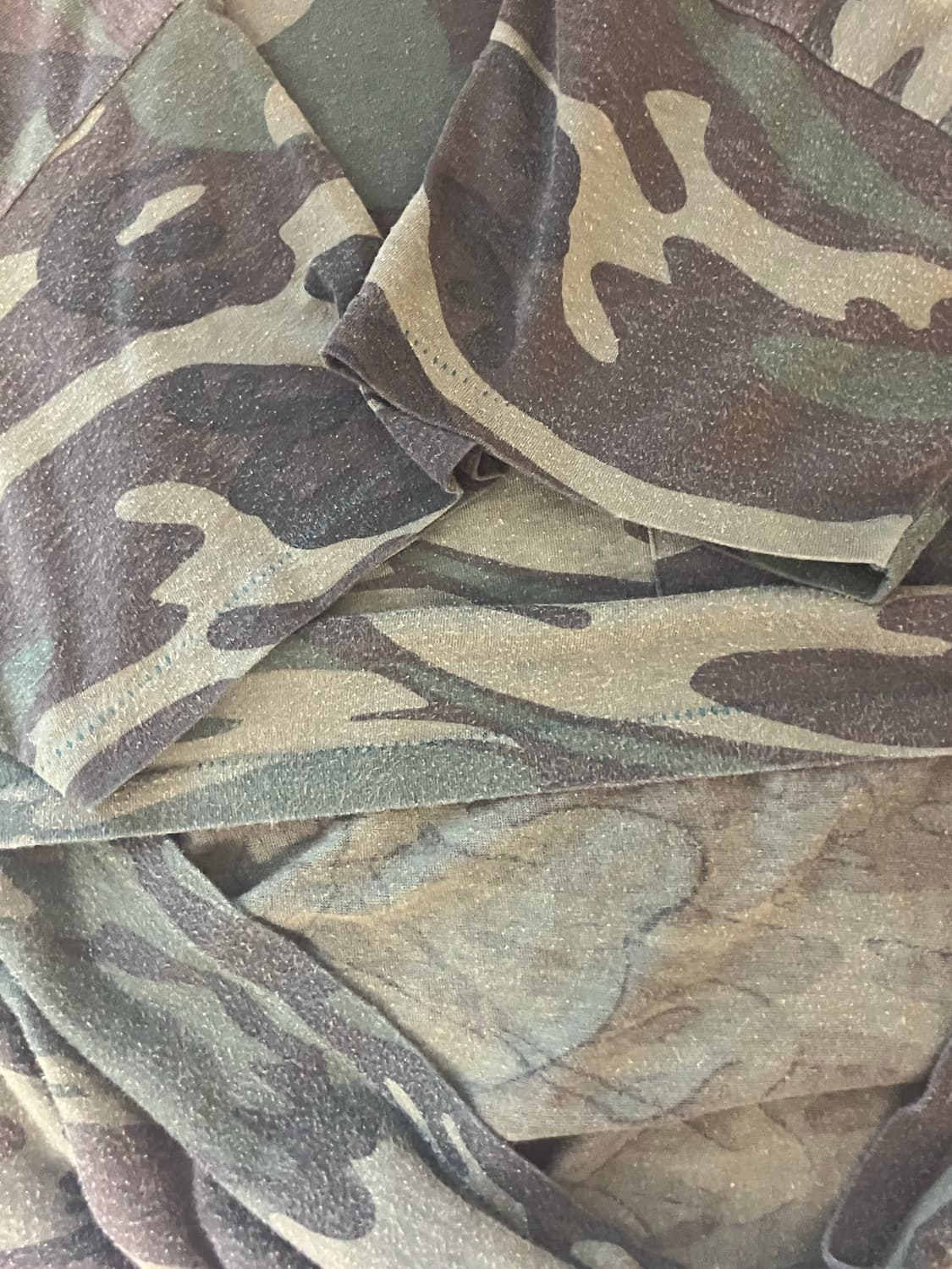 80s woodland camo pocket tee (USA) 상품이미지6