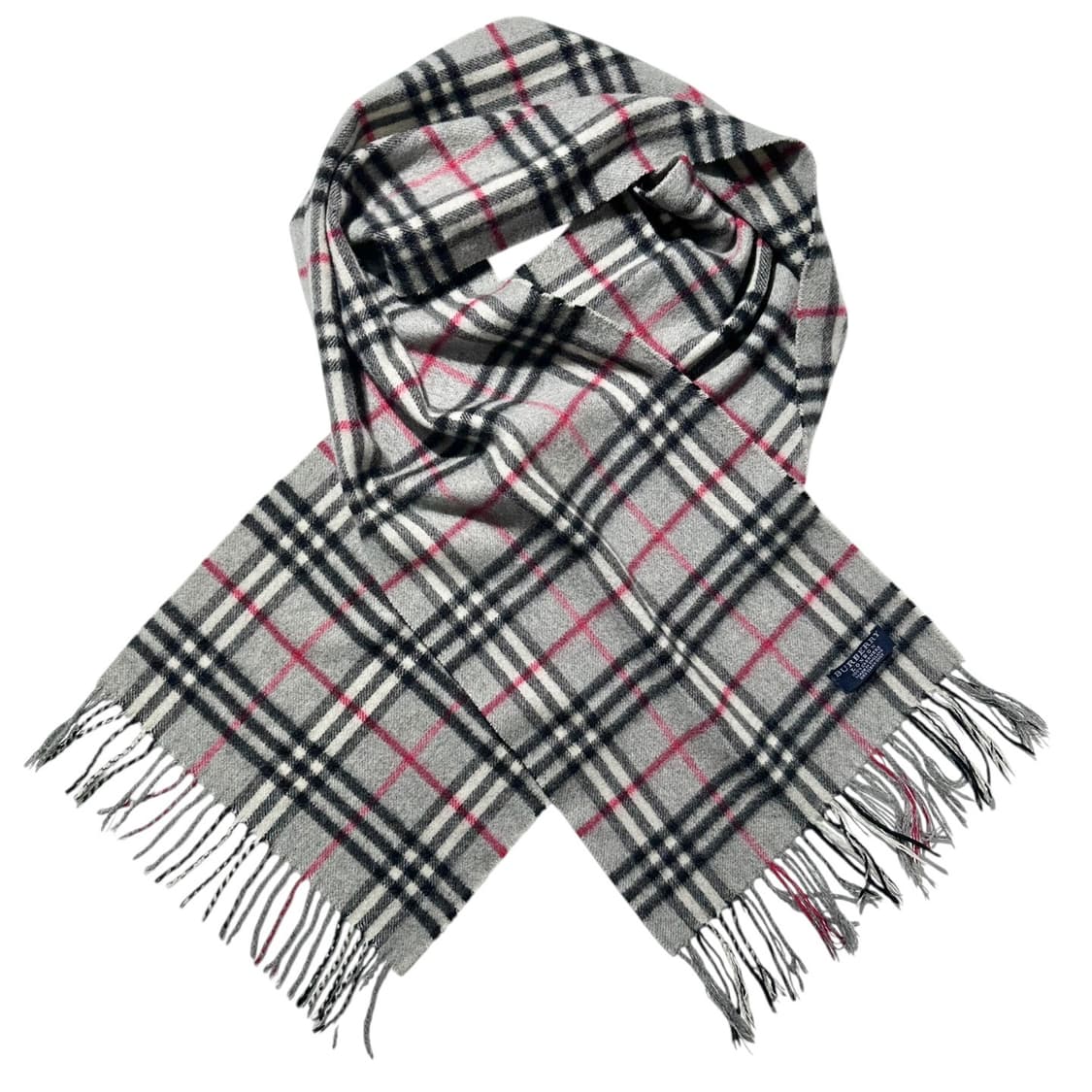 버버리 캐시미어 100% 체크 머플러 목도리 상품이미지2