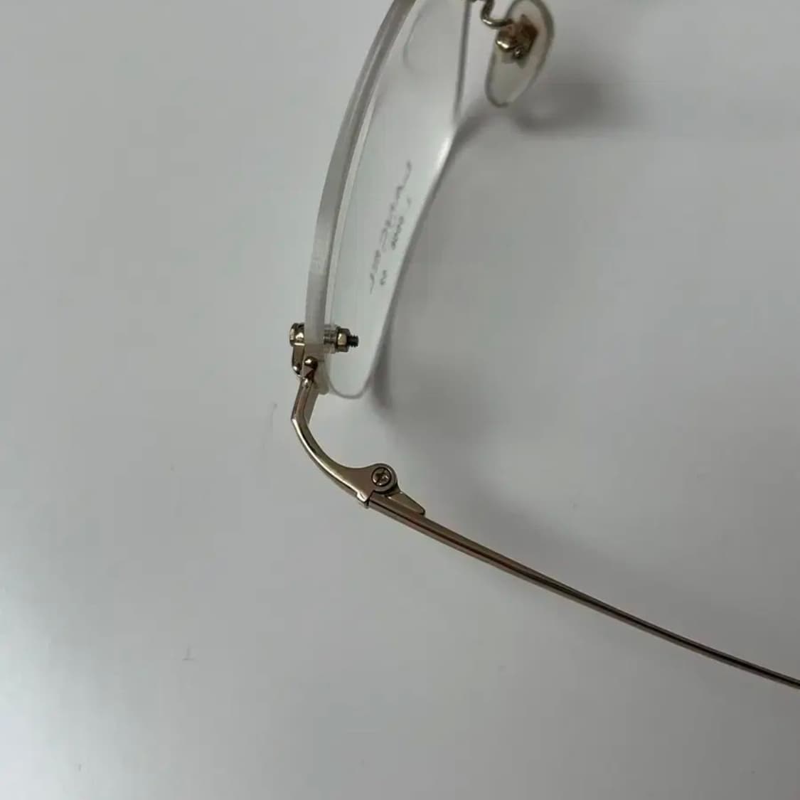 LANCEL 티타늄 무테안경 made in Japan 상품이미지6