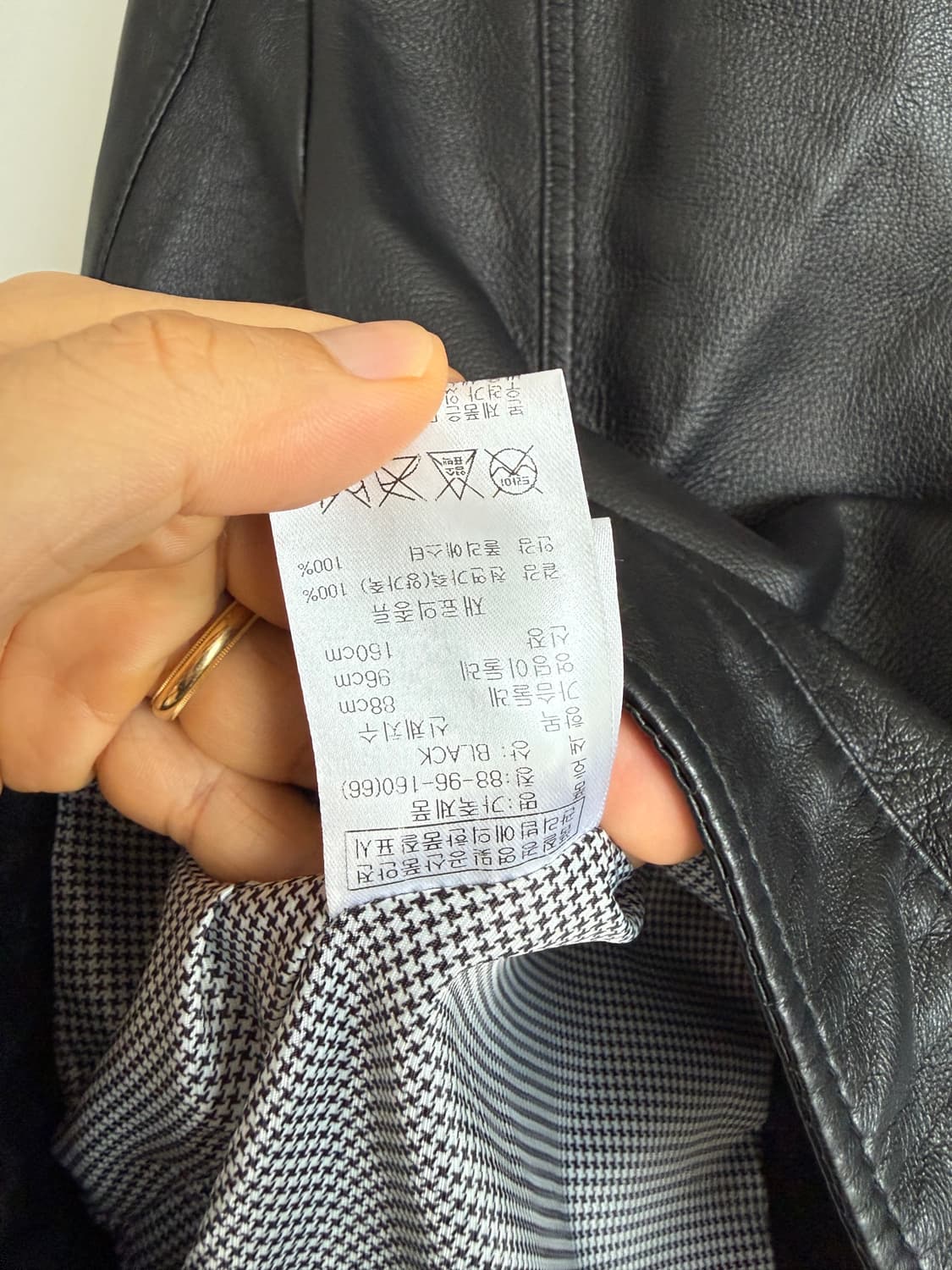 씨티지(City Gee) 램스킨 레더 자켓(LEATHER: ITALY) 상품이미지9