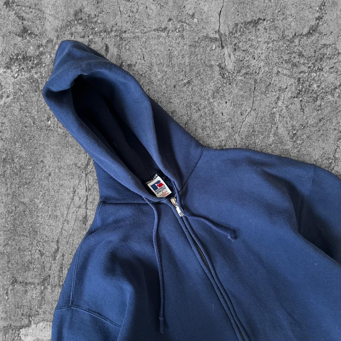 러셀 애슬레틱 스웻 후드집업 네이비 상품이미지3