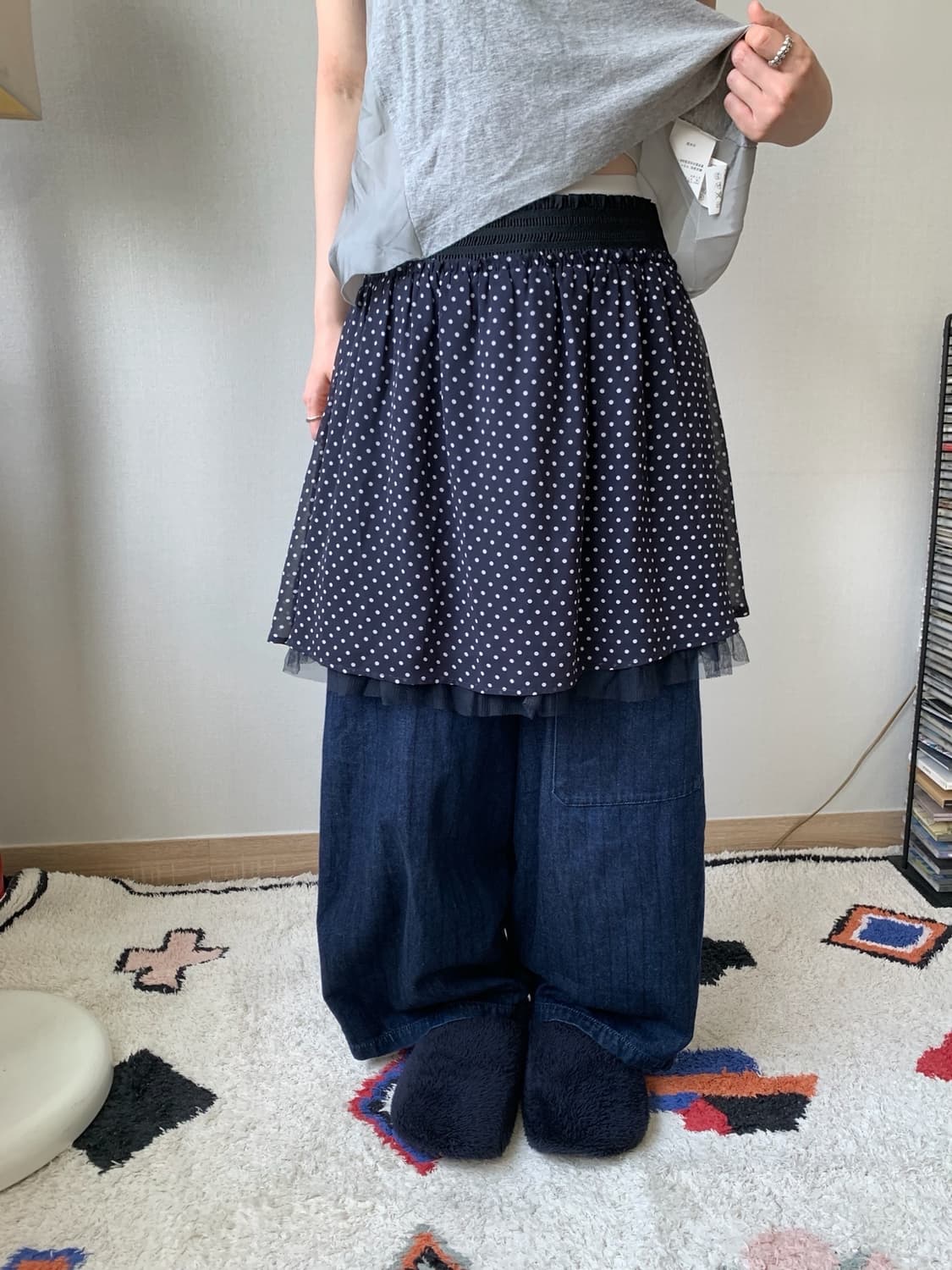 earth music&ecology, Reversible tutu ski 상품이미지9