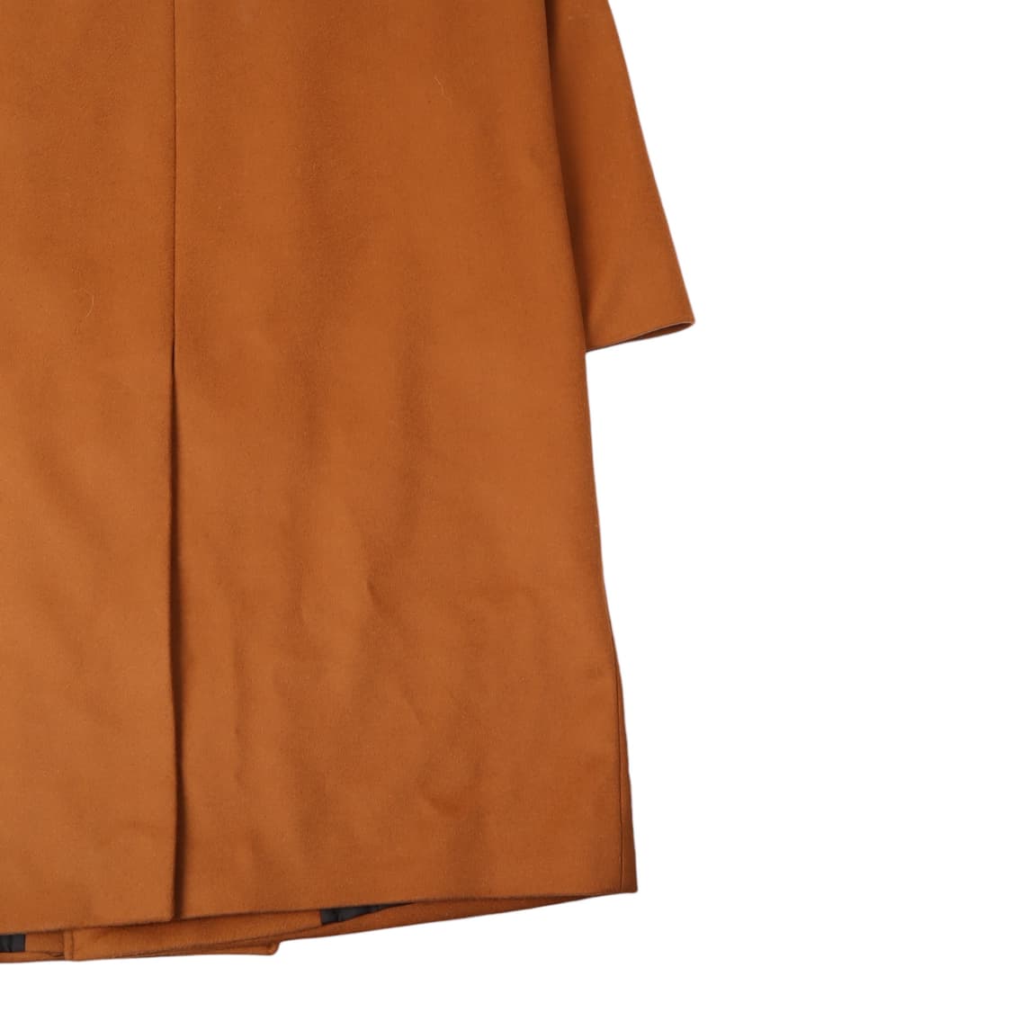 Coor 쿠어 브라운 울 캐시미어 더블 코트 상품이미지6