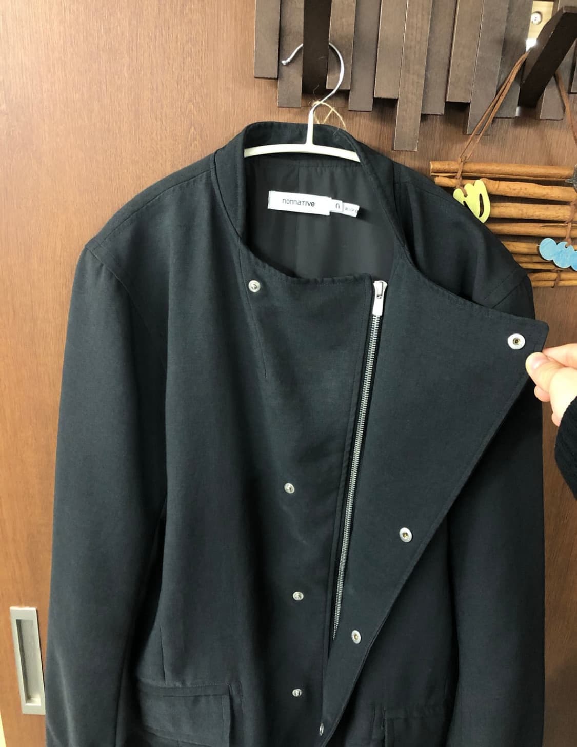 Nonnative 사선 지퍼 코트 0 상품이미지3