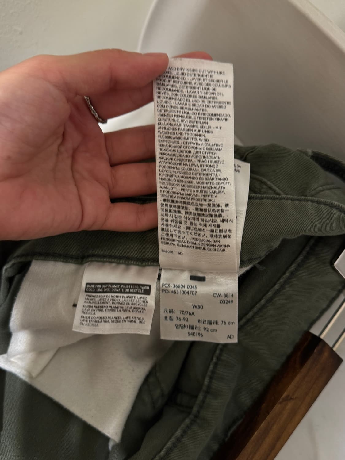 리바이스 카고 하프팬츠 상품이미지10