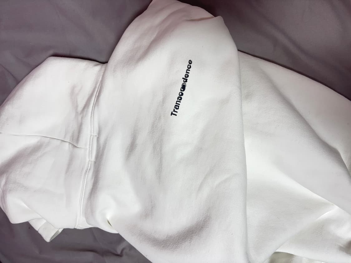 Illedit 화이트 후드티 상품이미지3