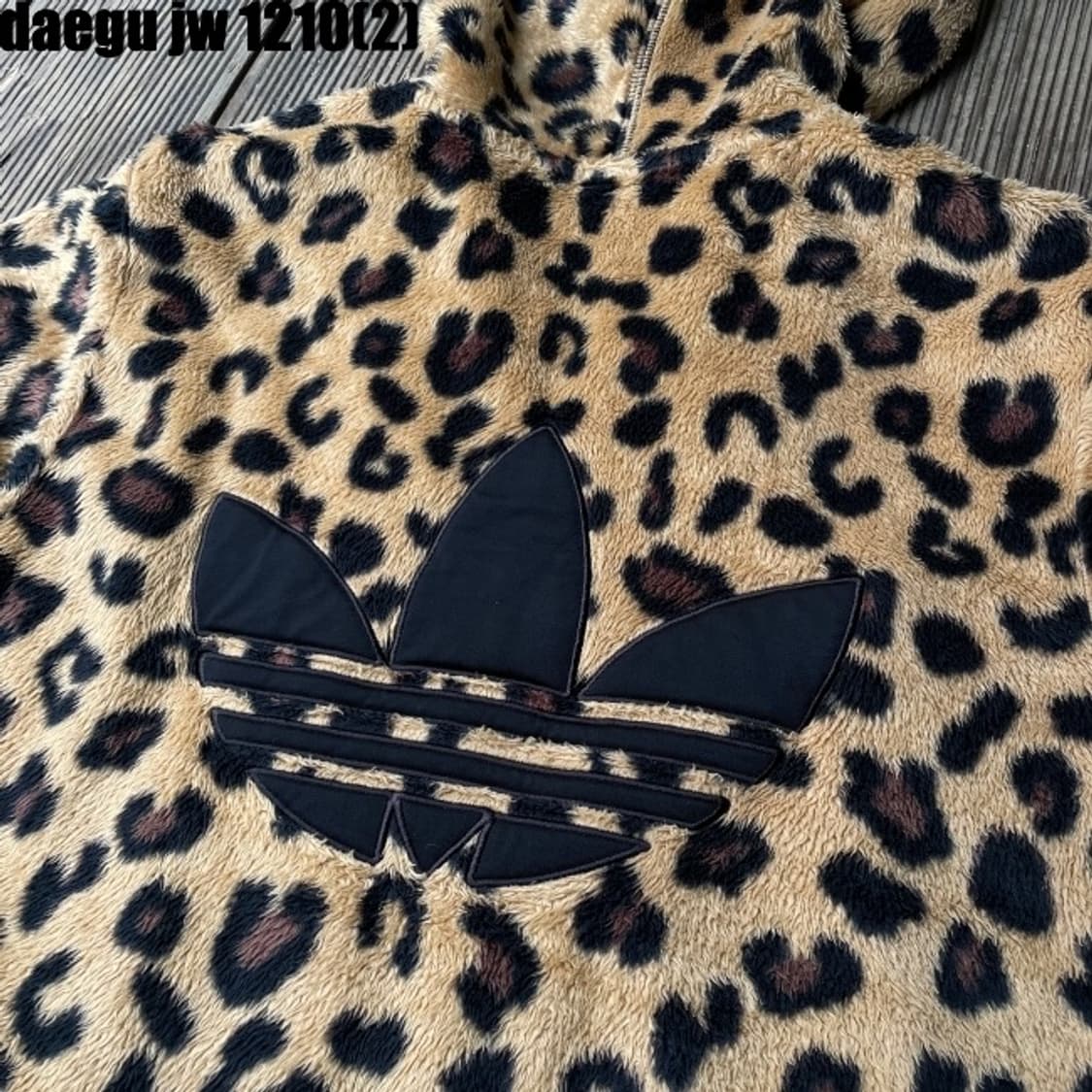 아디다스 호피 후리스 집업 상품이미지6