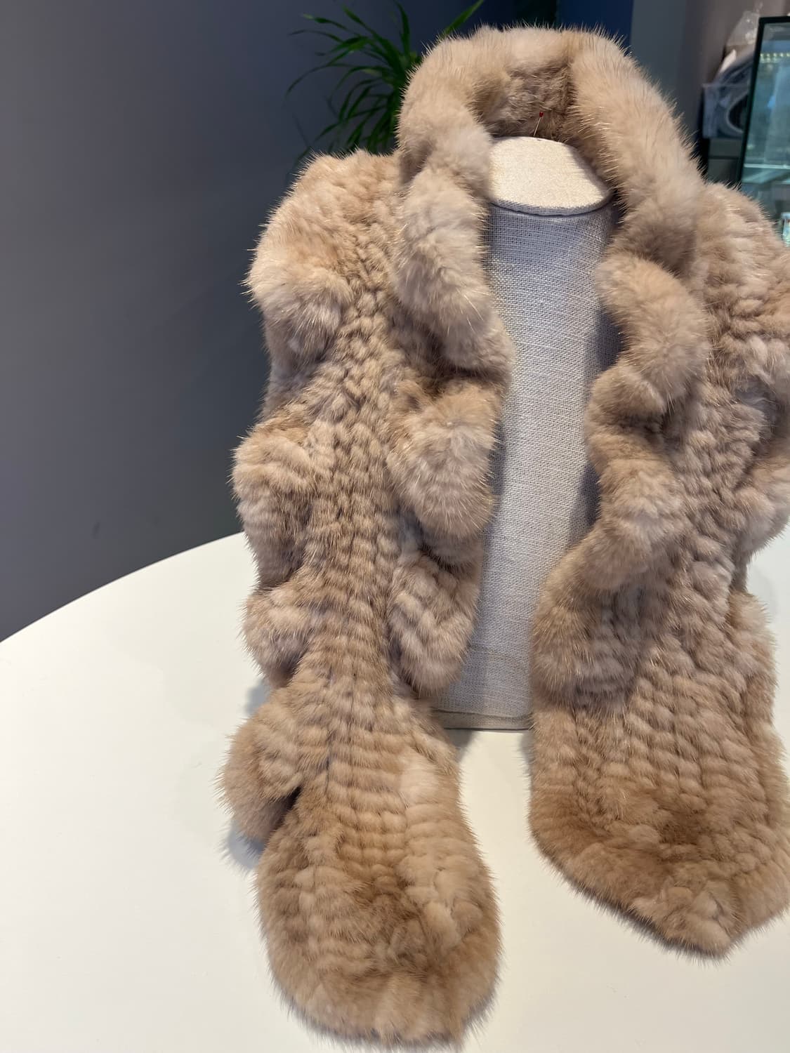 100% 밍크 머플러 (새상품) 상품이미지2