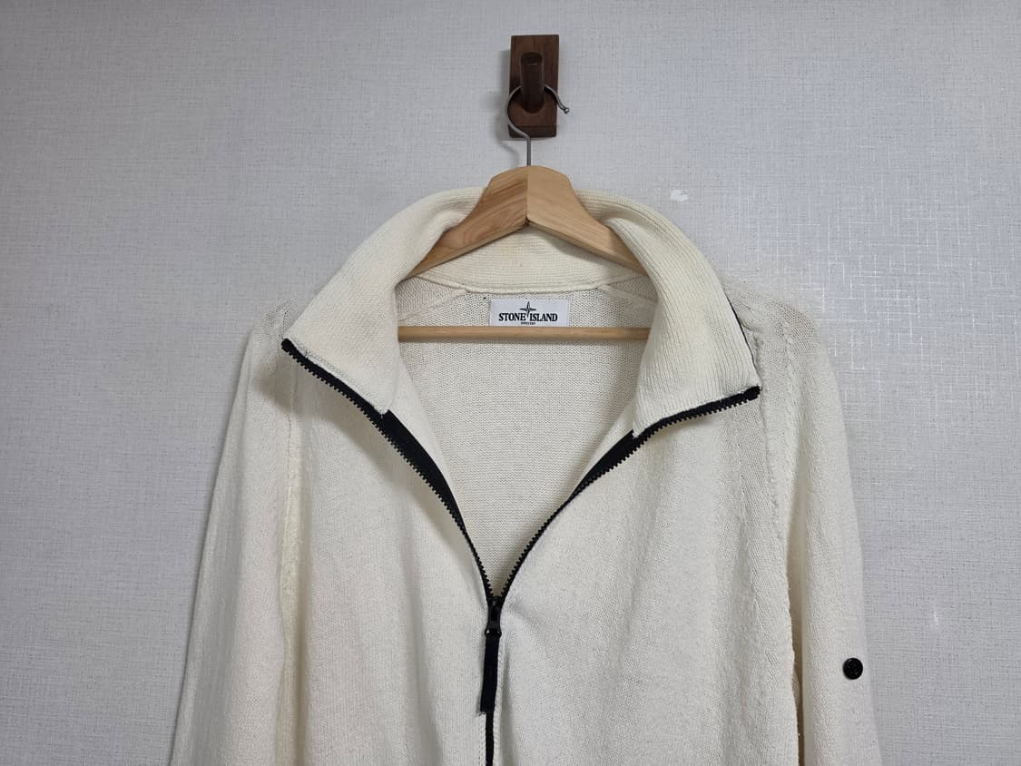 00s 스톤아일랜드 투웨이 니트 집업 L 상품이미지3