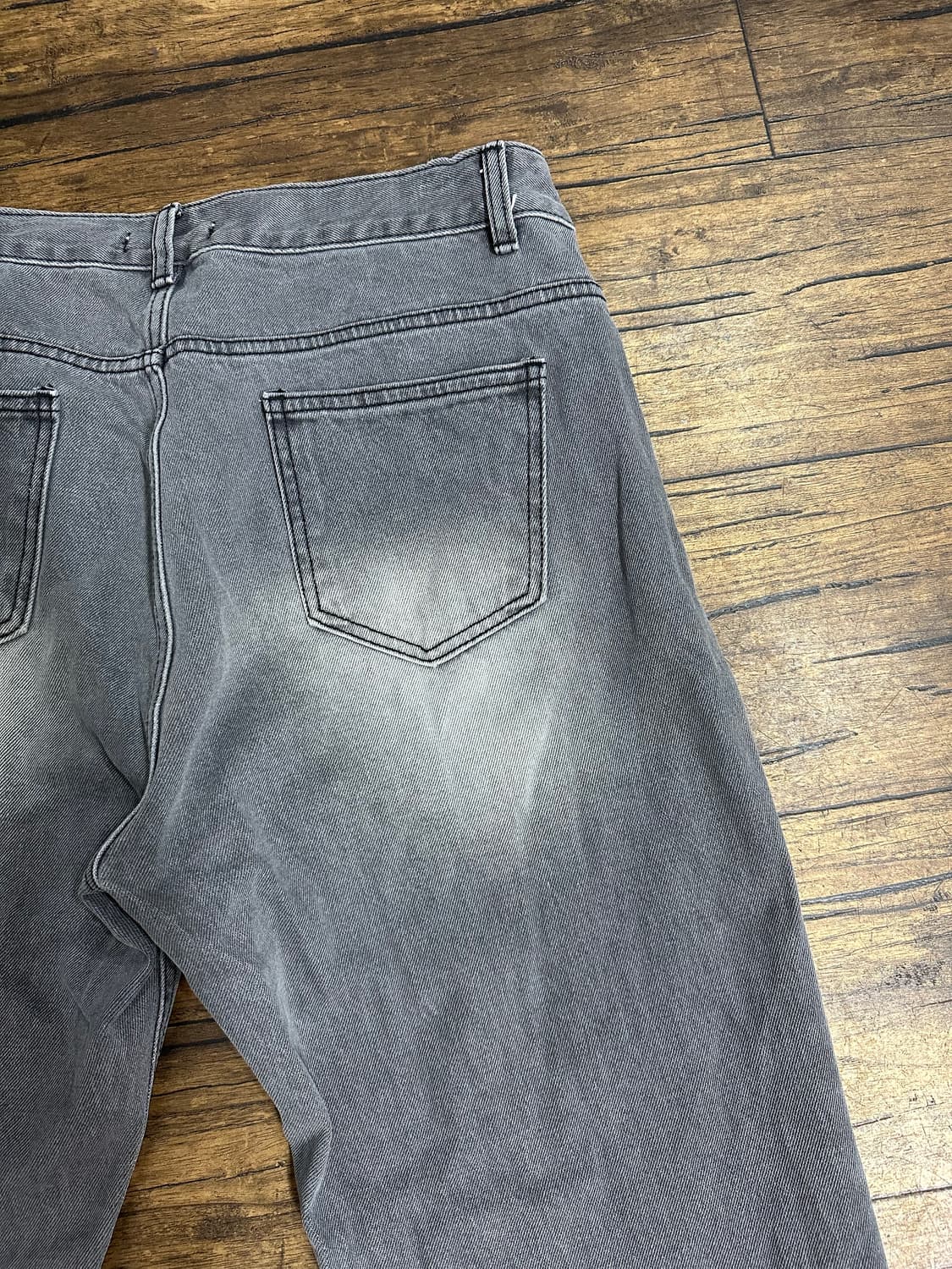 에이든 그레이 워싱 데님 팬츠 33사이즈 상품이미지4