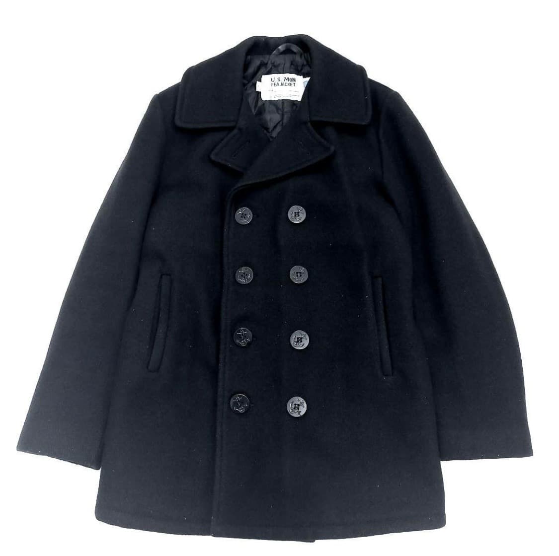 쇼트 740N 블랙 피코트 36사이즈 상품이미지1