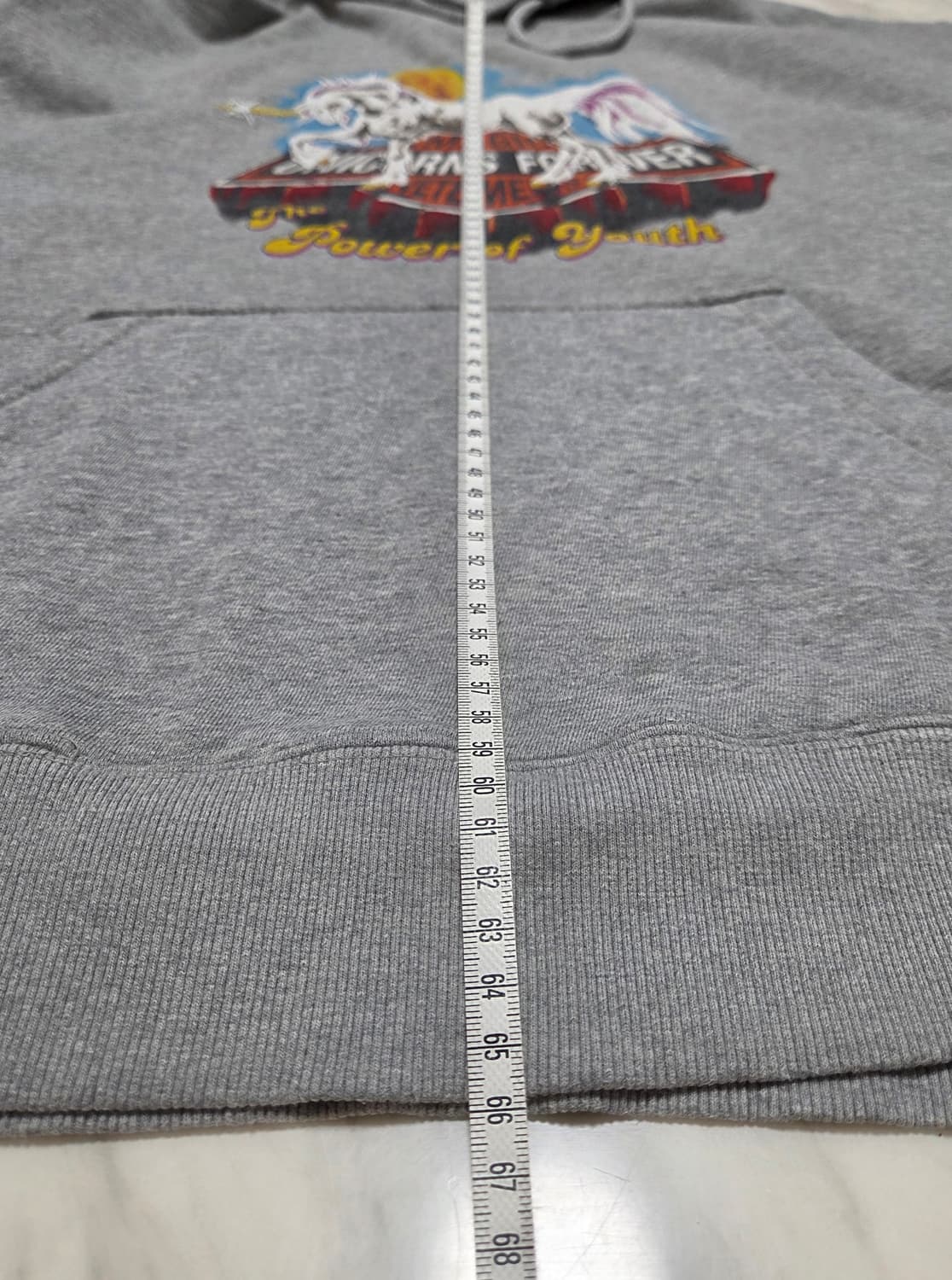 베트멍 유니콘 프린트 후드티 상품이미지4