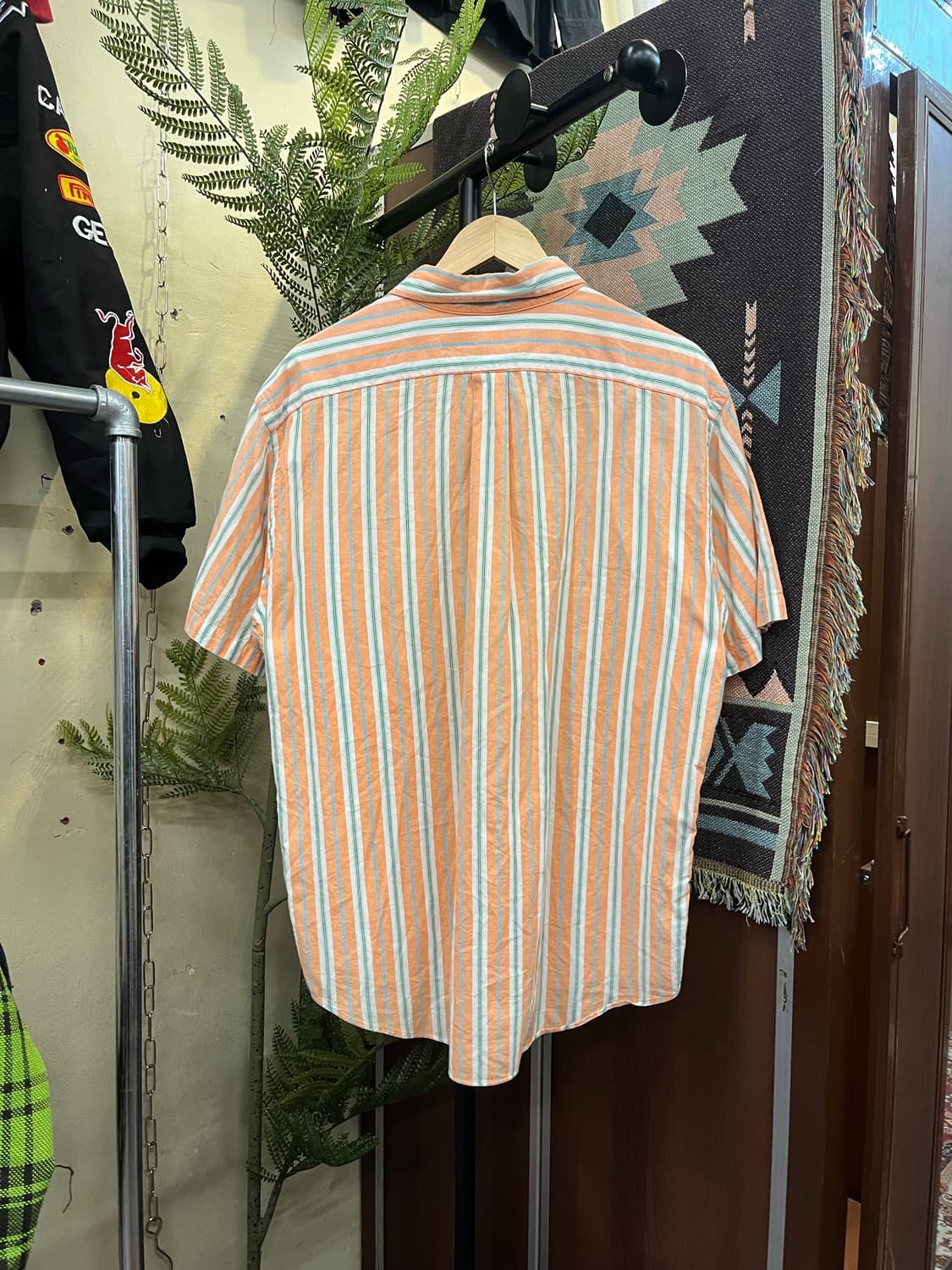 폴로 랄프로렌 스트라이프 반팔 셔츠 #csz708 상품이미지2