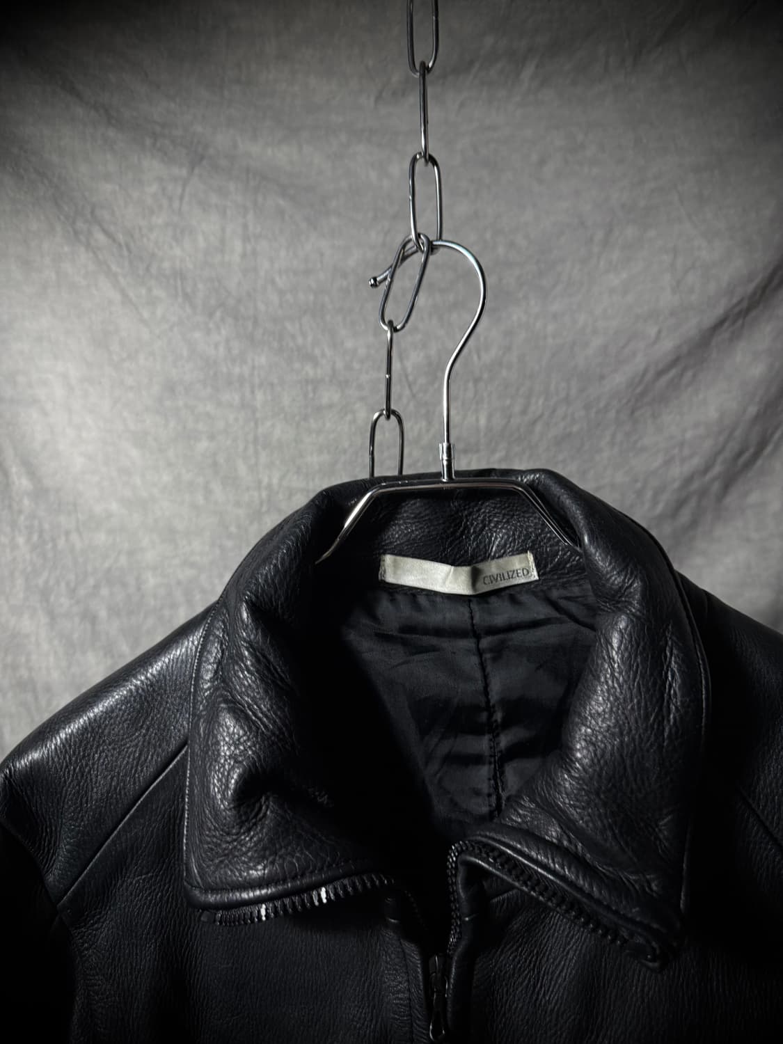 CIVILIZED Cow Leather Jacket   상품이미지4