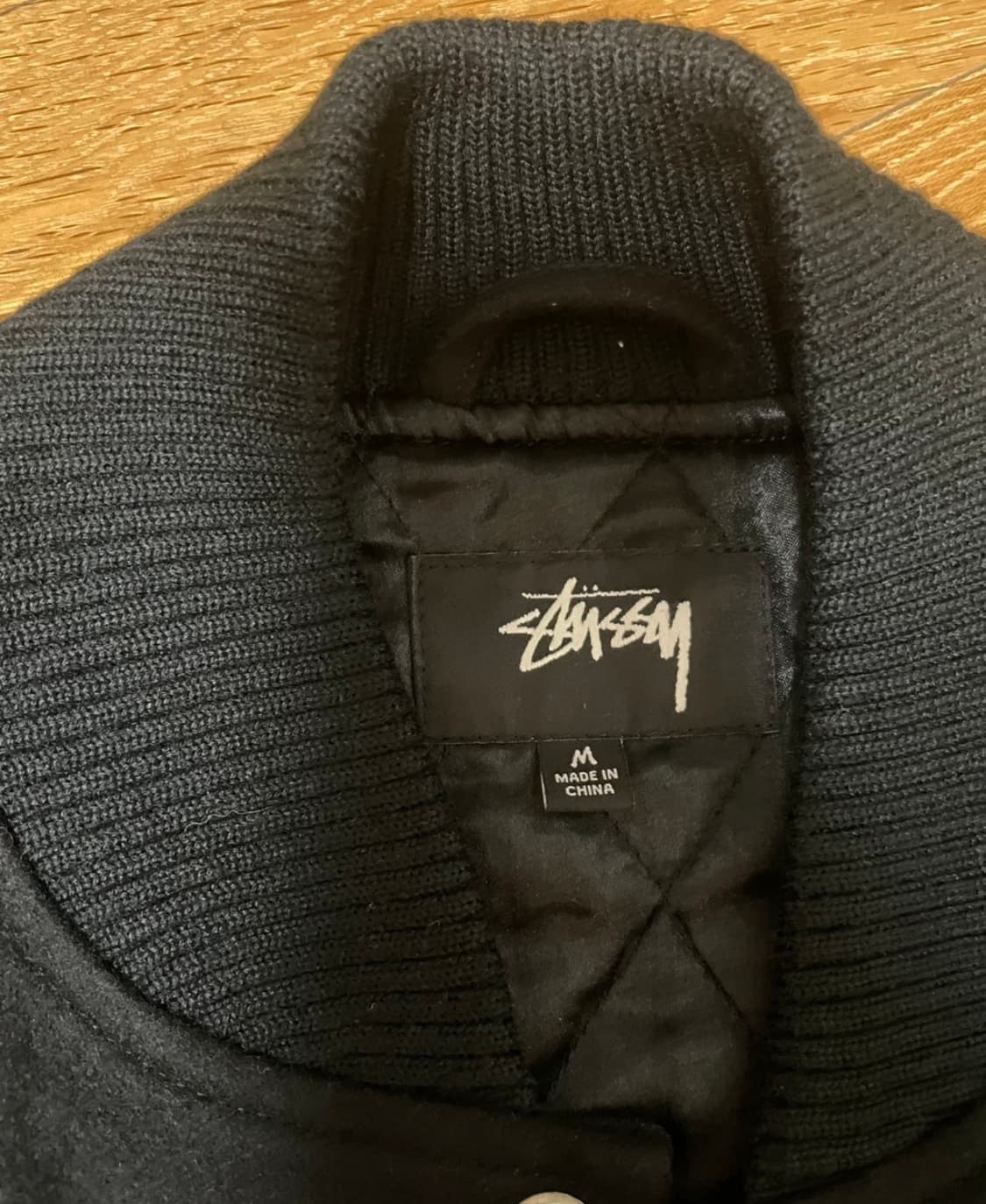 스투시 더블에스 로고 바시티 M 상품이미지3