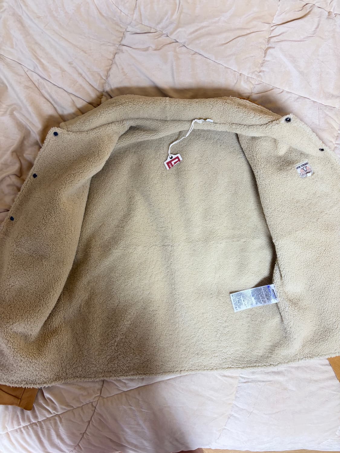 리바이스 LVC 소가죽 스웨이드 무스탕 상품이미지5