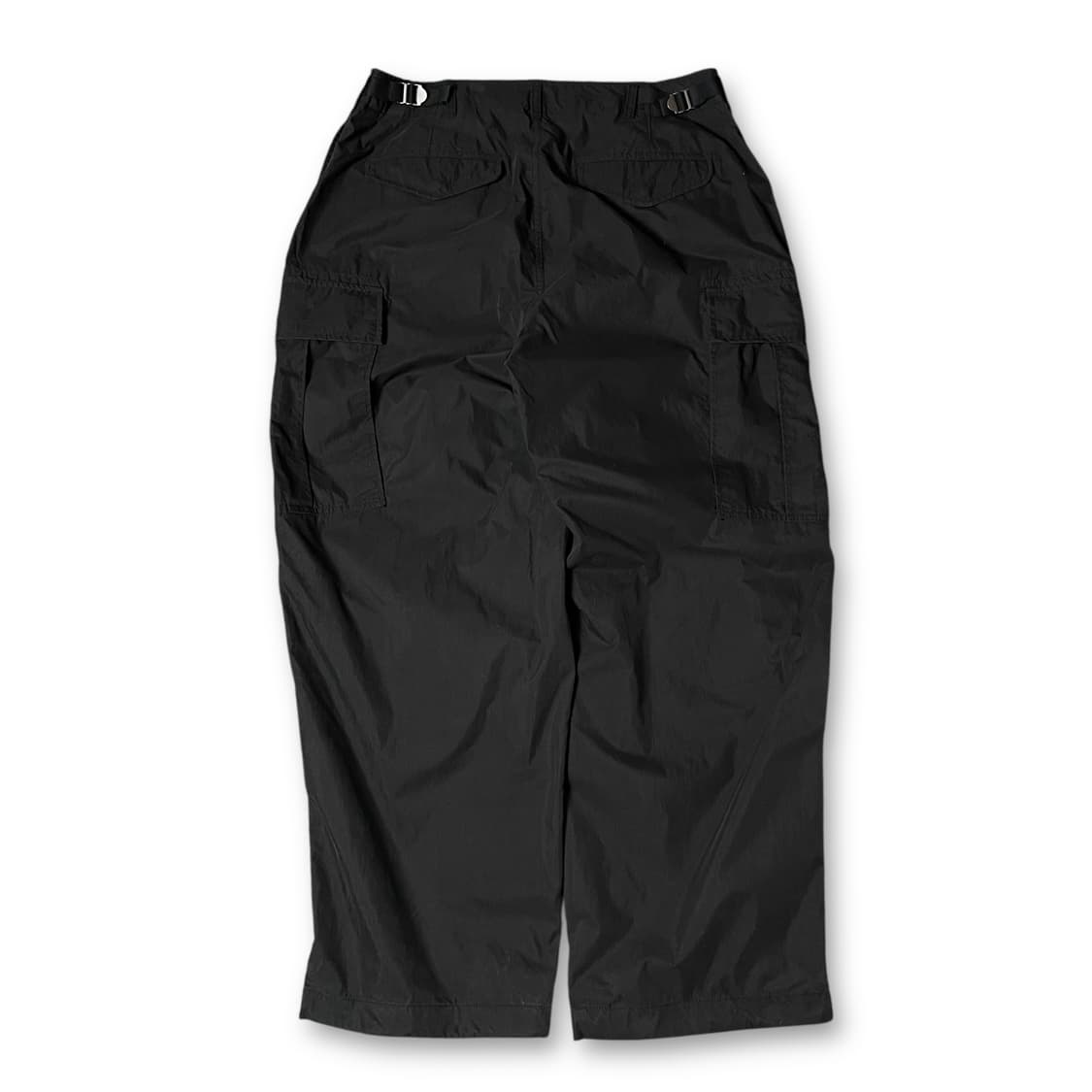 (34) 후아유 블랙 바스락 카고 코튼 팬츠 XL 상품이미지2