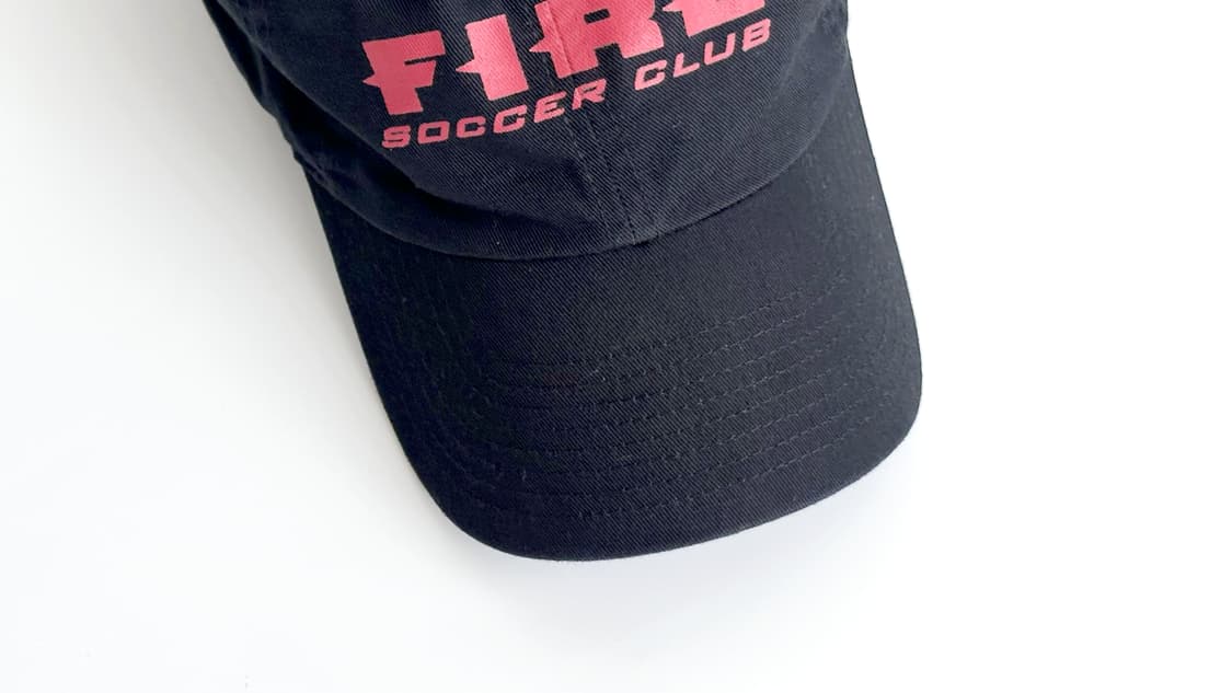 나이키 S1ZE 검정 블랙 볼캡 ‘Fire Soccer Club’ 상품이미지6