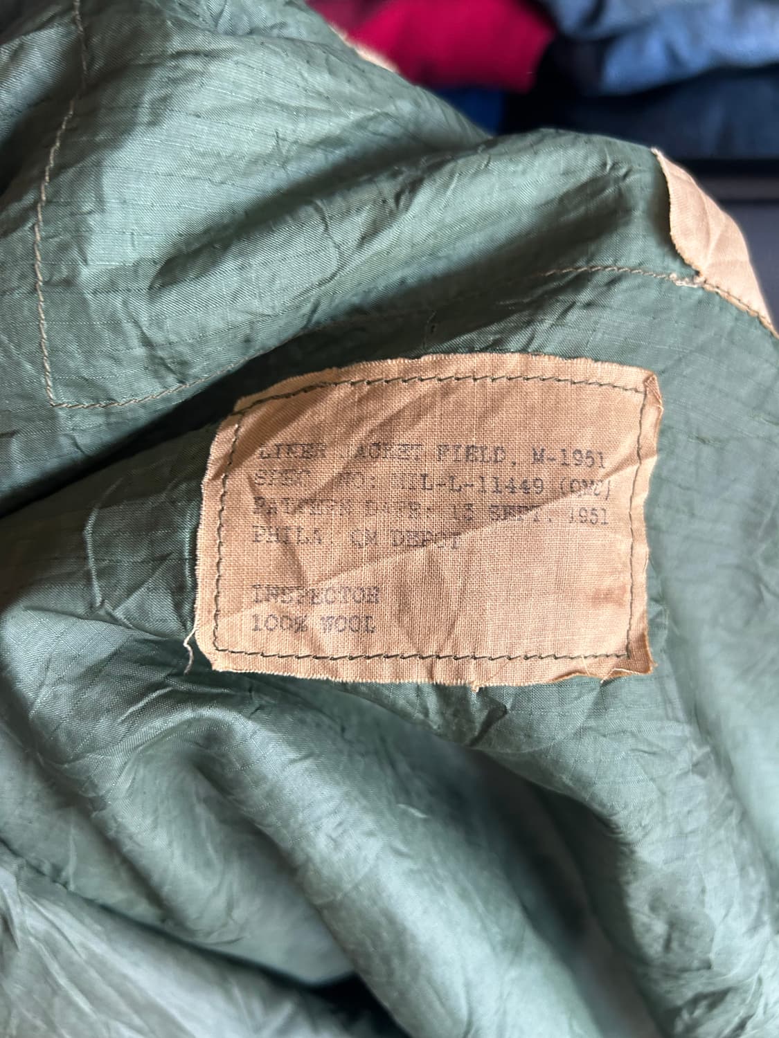 M1951 parka 1st type  상품이미지7