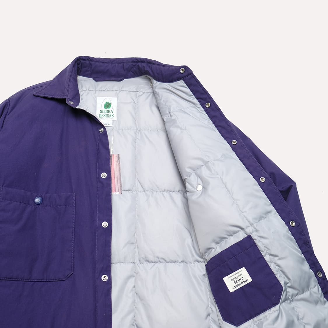 X SIERRA DESIGNS X BEAMS PLUS down shirt 상품이미지6