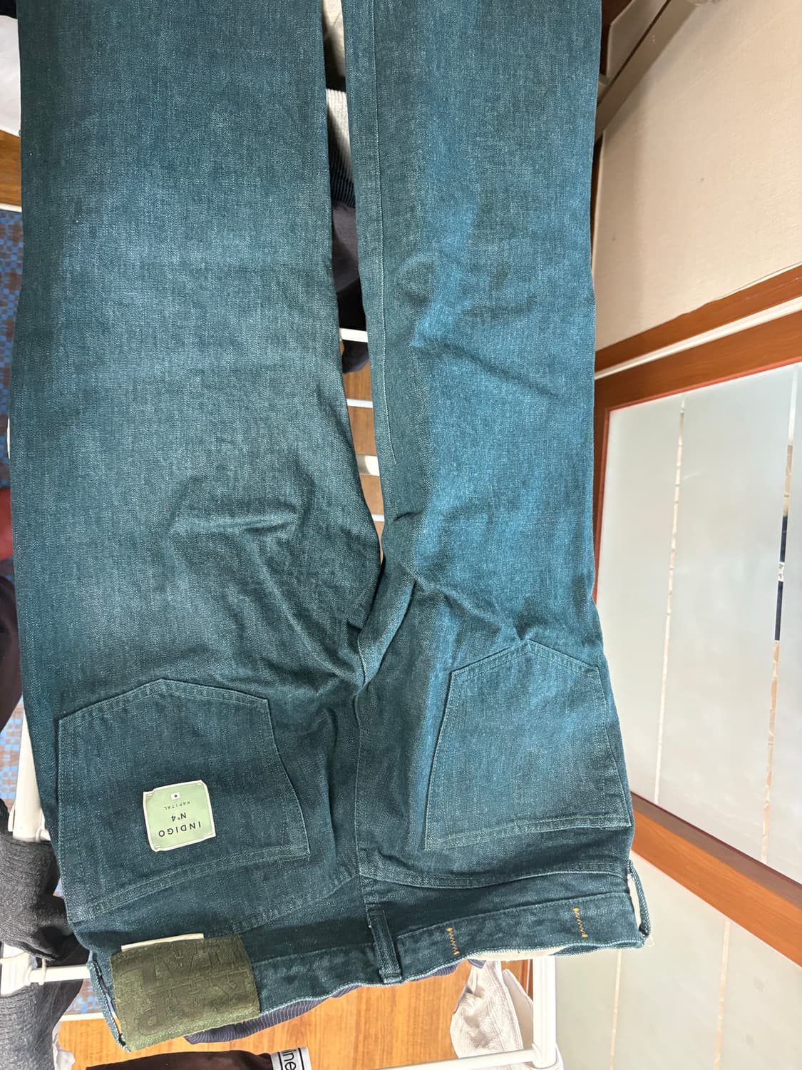 캐피탈 no.4 데님 그린 상품이미지1