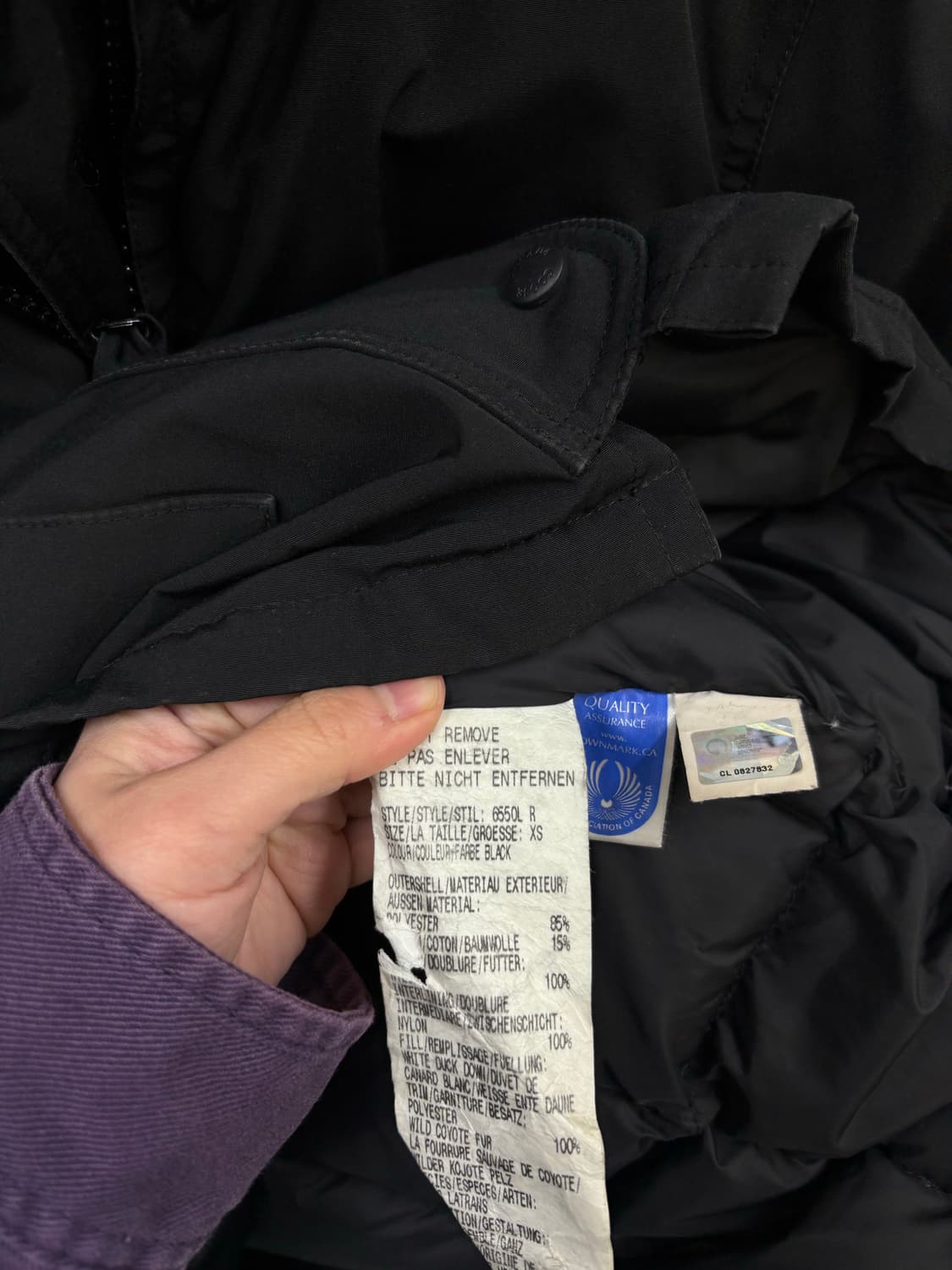 정품) 캐나다구스 우먼 패딩 상품이미지8