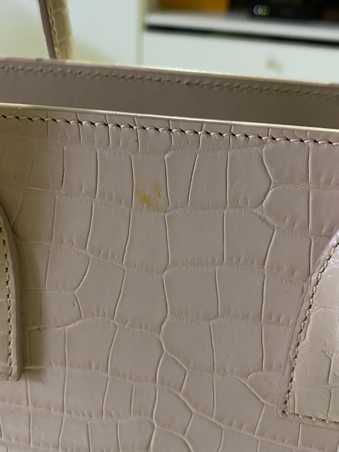 생로랑 삭드쥬르 베이비 핑크크로커다일 상품이미지4