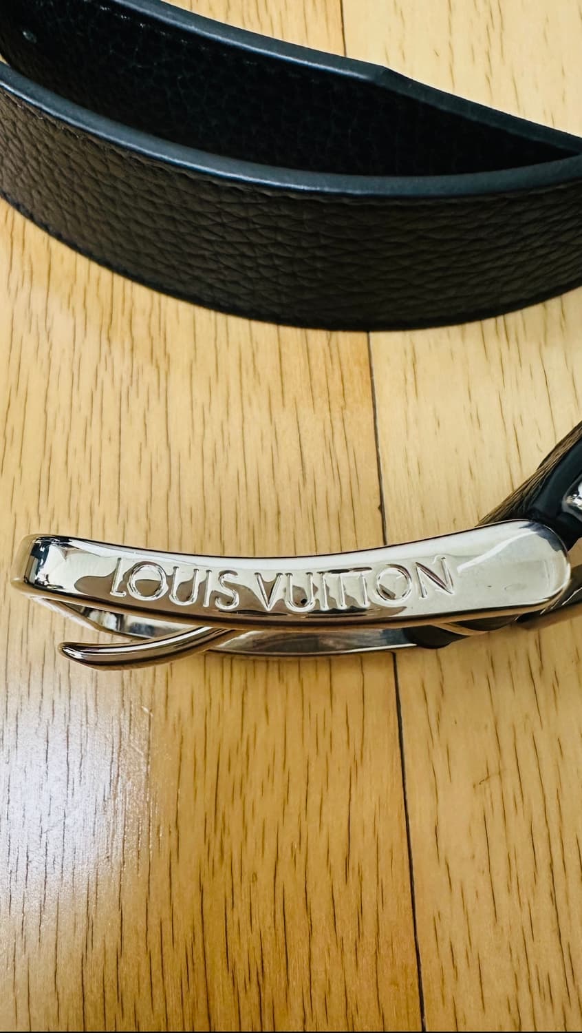 루이비통 Louis Vuitton 퐁뇌프 벨트 블랙 100/40 상품이미지1
