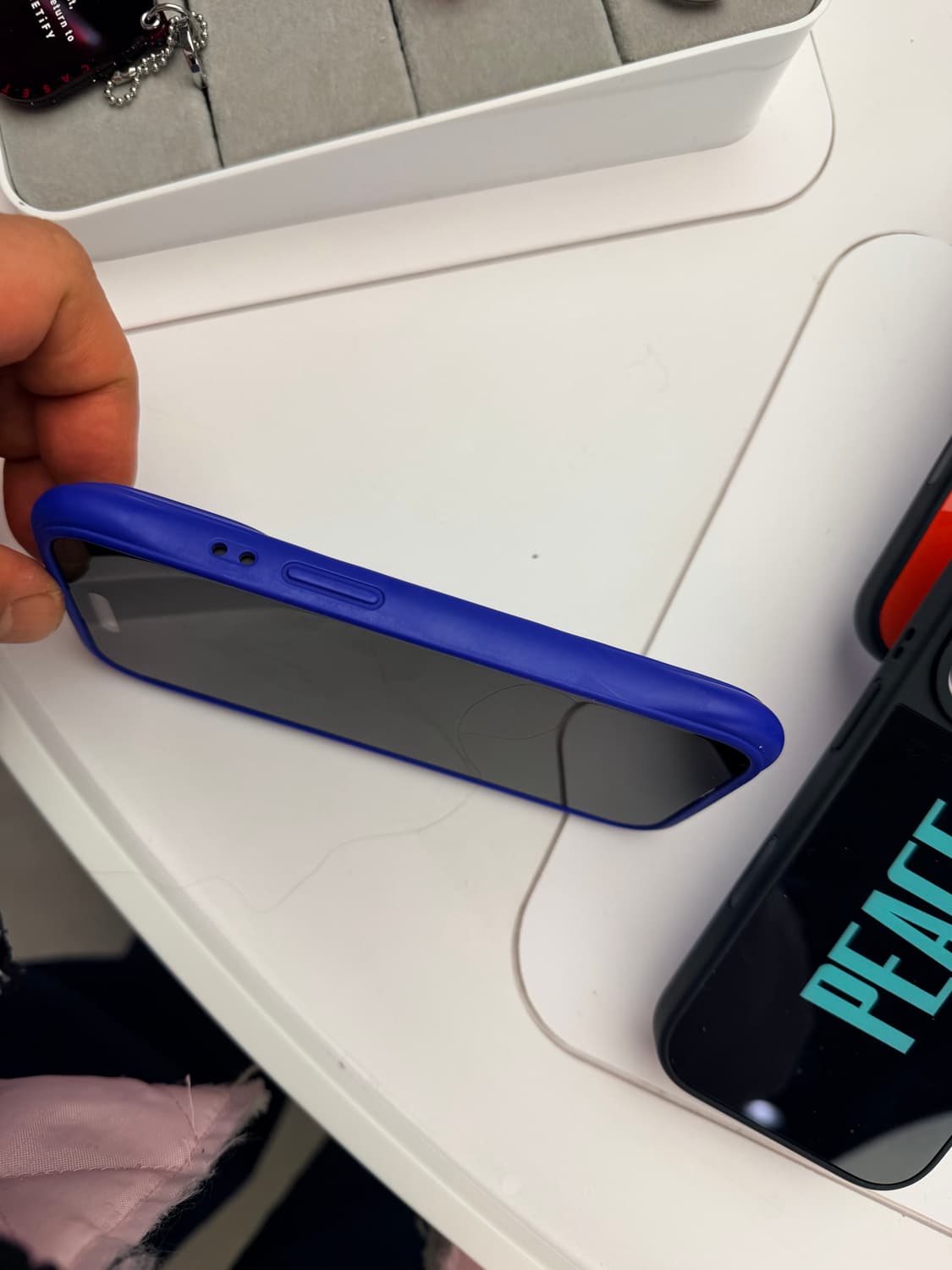 케이스티파이 리플 케이스 아이폰15프로 코발트 블루 상품이미지5