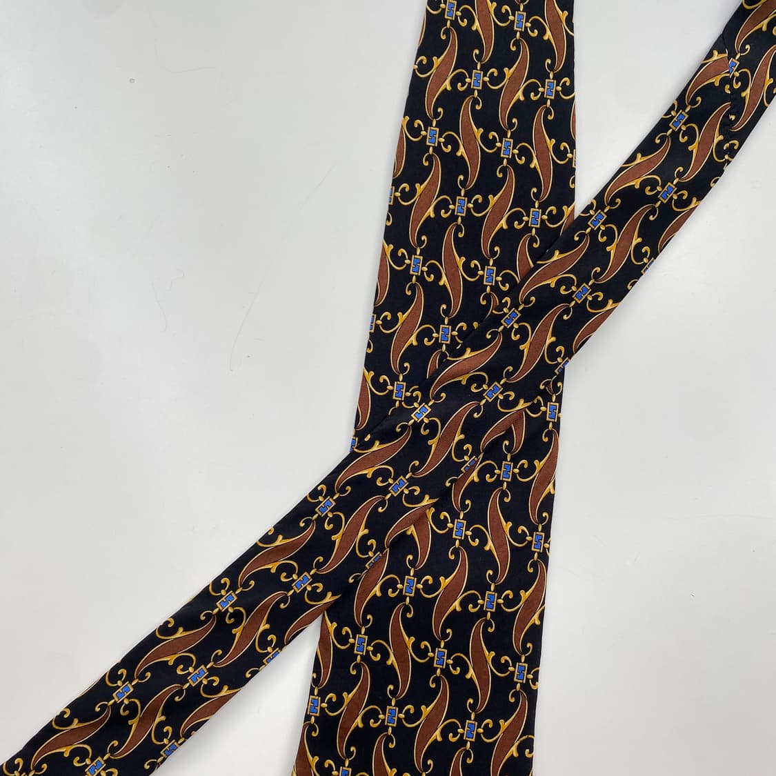 펜디 (FENDI) FF모노그램 정품 명품 넥타이 상품이미지3