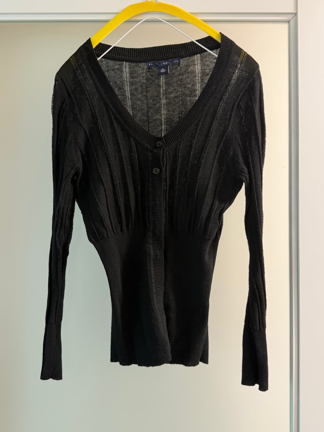 바나나리퍼블릭 가디건 블랙 L 상품이미지1
