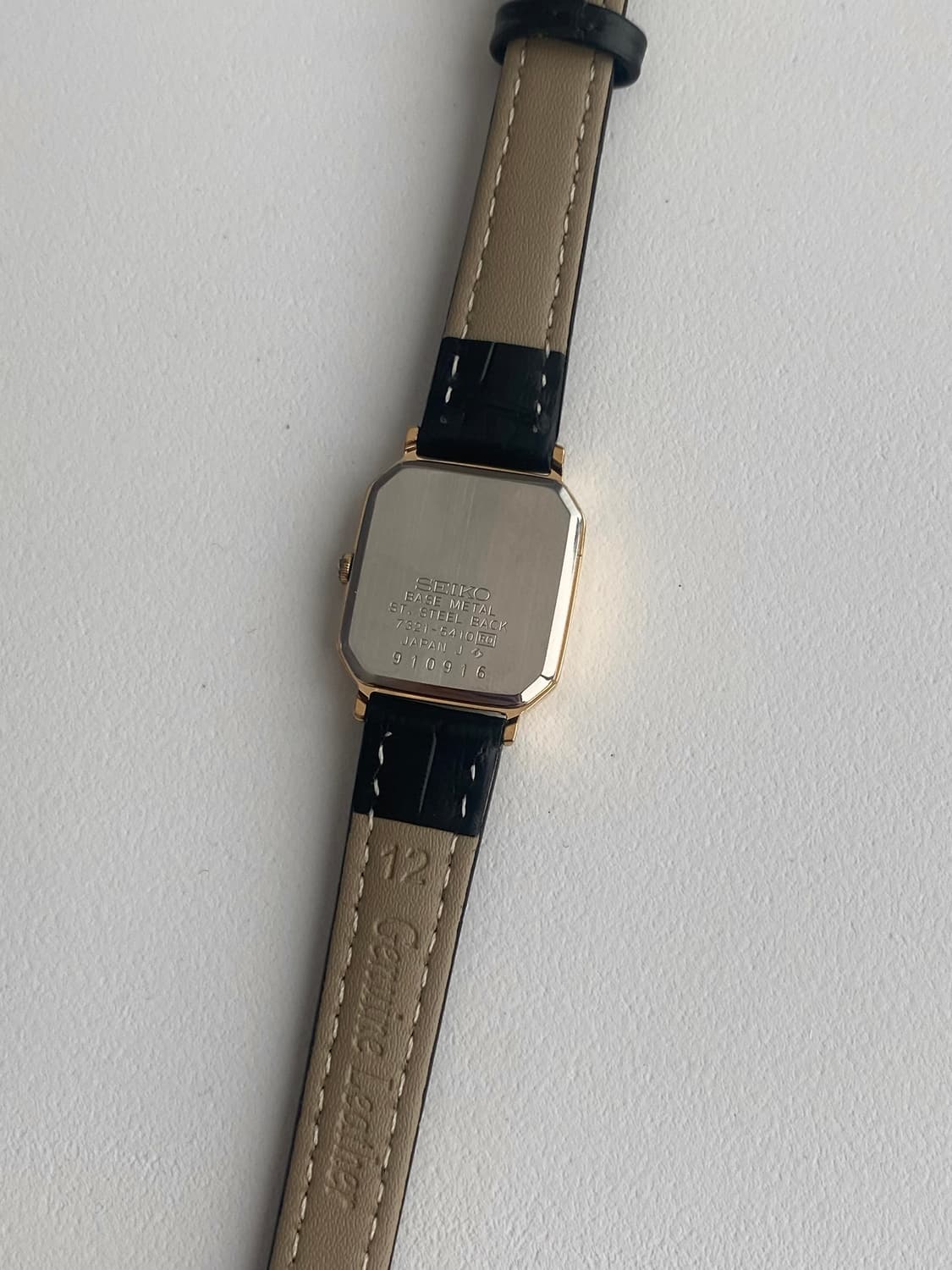 Seiko 세이코 쿼츠 골드 레이디스 상품이미지4