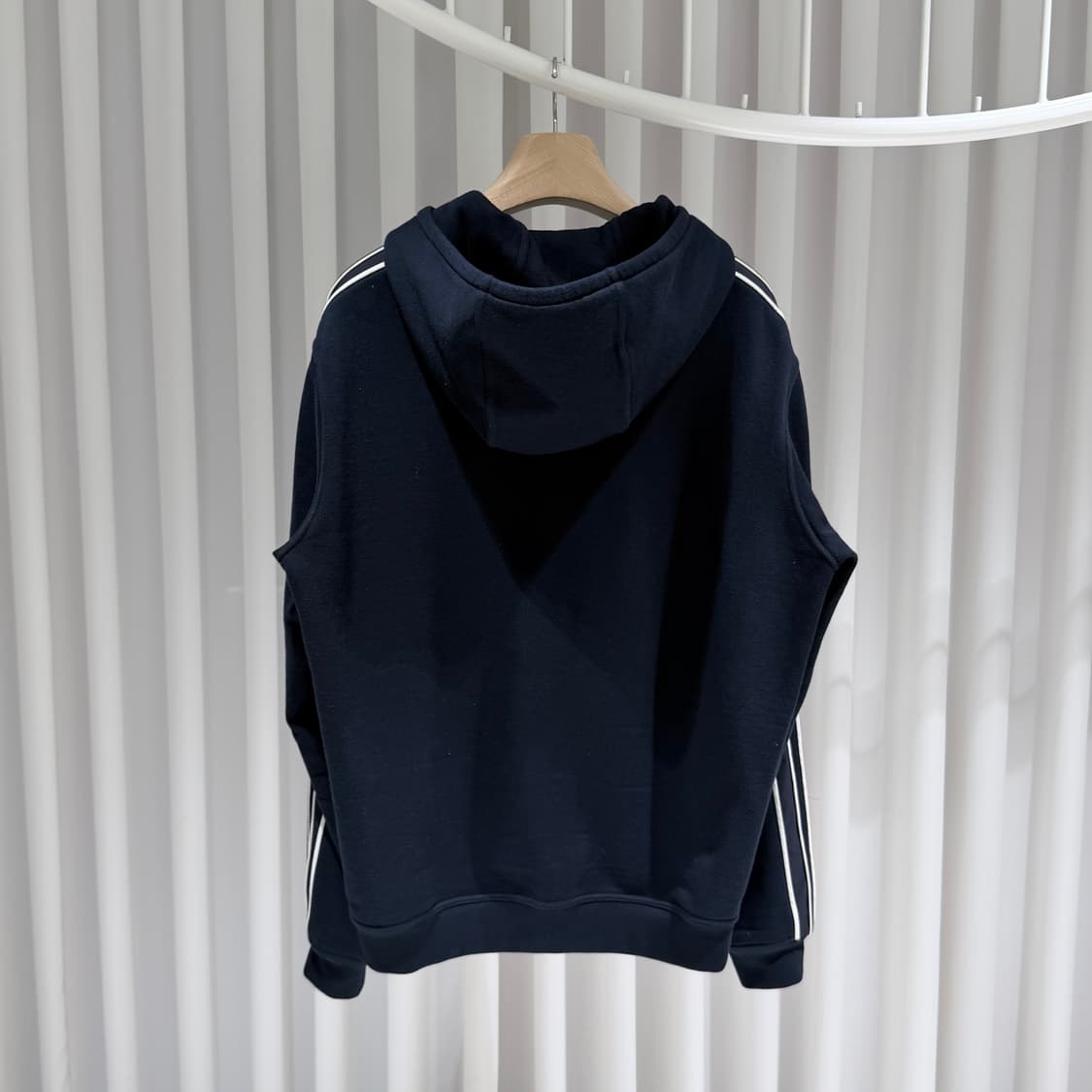 (A+/L,M) / 에르메스 런H 트레이닝 후드집업 팬츠 셋업 네이비 상품이미지4