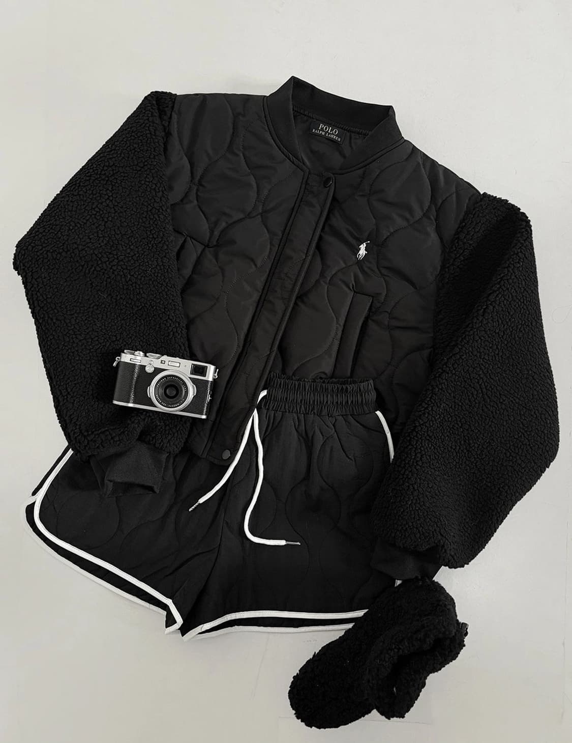 폴로랄프로렌 블루종 뽀글이 패딩 상품이미지1