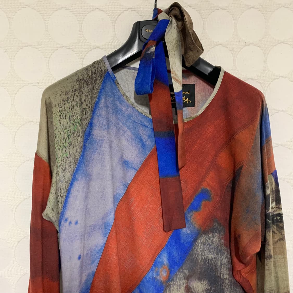 비비안 웨스트우드 유화 프린트 원피스 상품이미지4