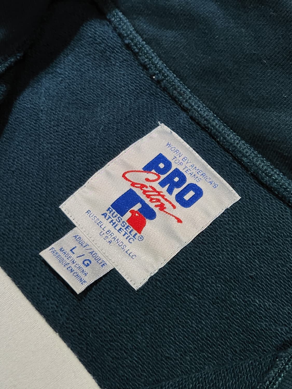 X-LARGE X Russell Athletic 하프집업 L 상품이미지5