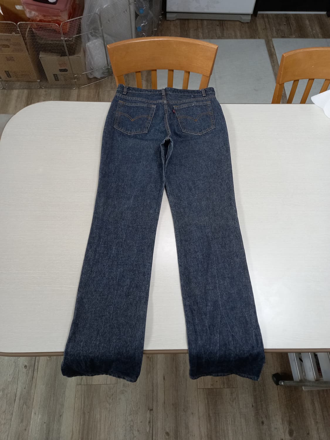 29 빈티지 리바이스 일자진 진청 29-572 상품이미지2