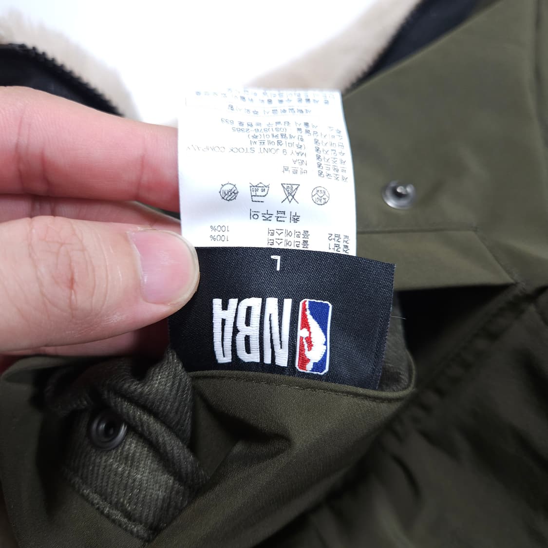 NBA 양면 퍼 후리스 후드 점퍼 상품이미지5