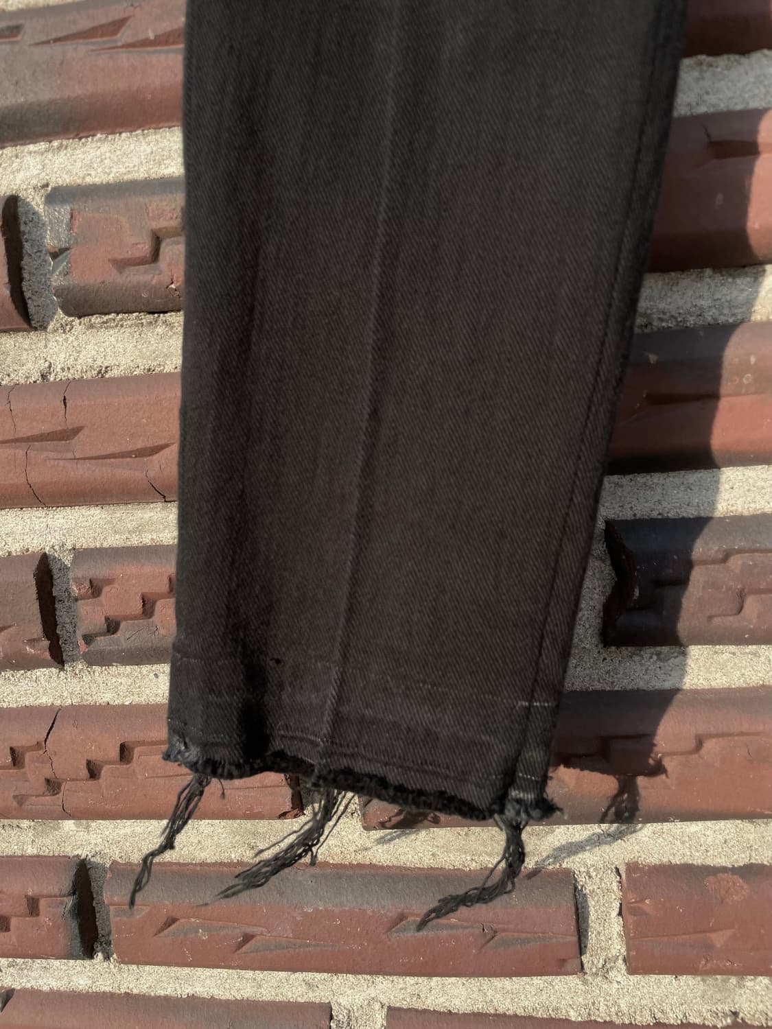 언더커버 블랙 디스트로이 스키니진 2사이즈 상품이미지4