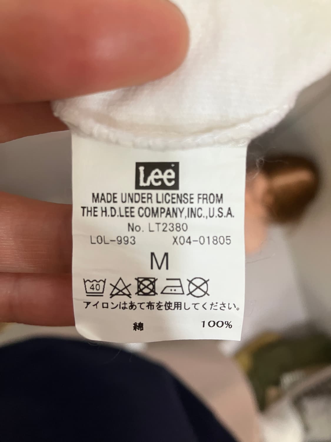 lee 유니온메이드 리 포켓 티셔츠 상품이미지4