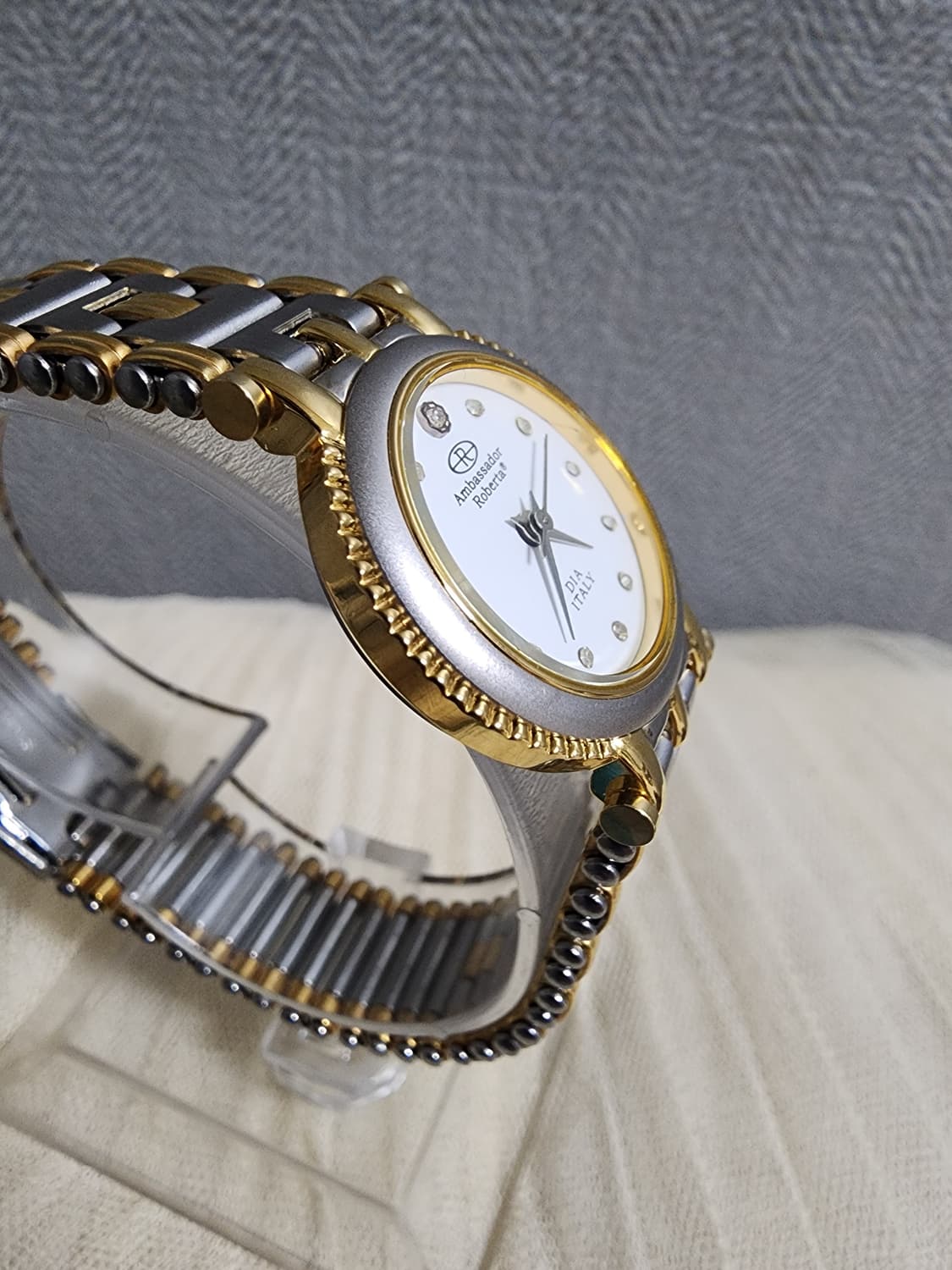 앰버서더 로베르타  골드 콤비 여성시계 상품이미지2