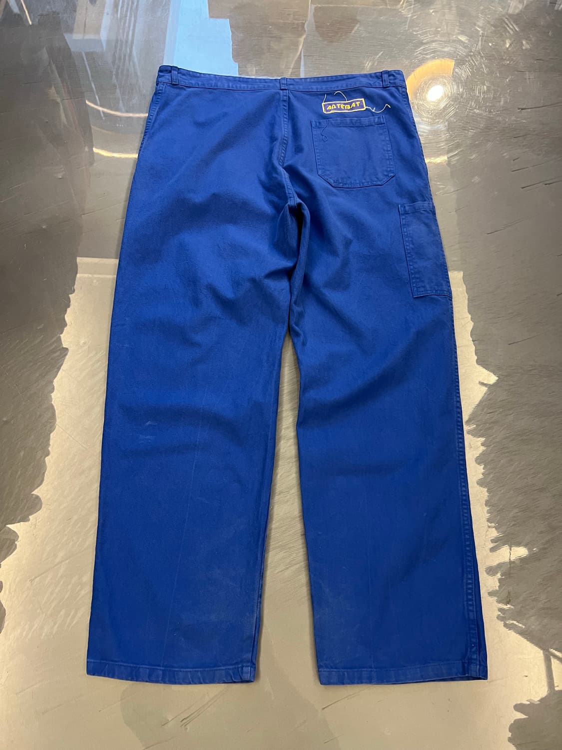 OLD VINTAGE ERGOS FRENCH BLUE 프렌치워크팬츠 상품이미지2
