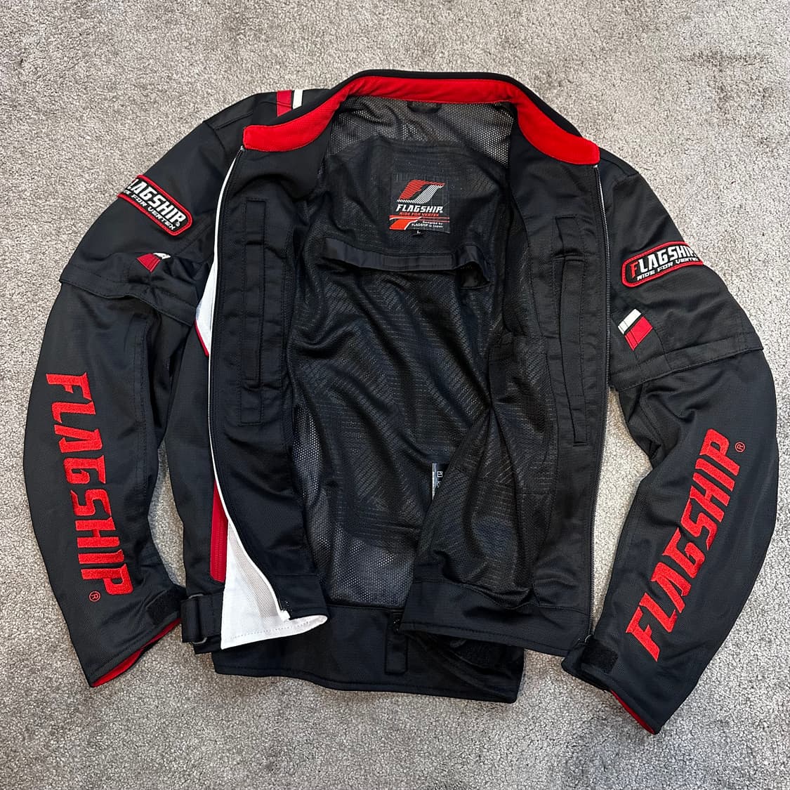 플래그쉽 Flagship 모터사이클 라이딩 메쉬 자켓L 상품이미지2