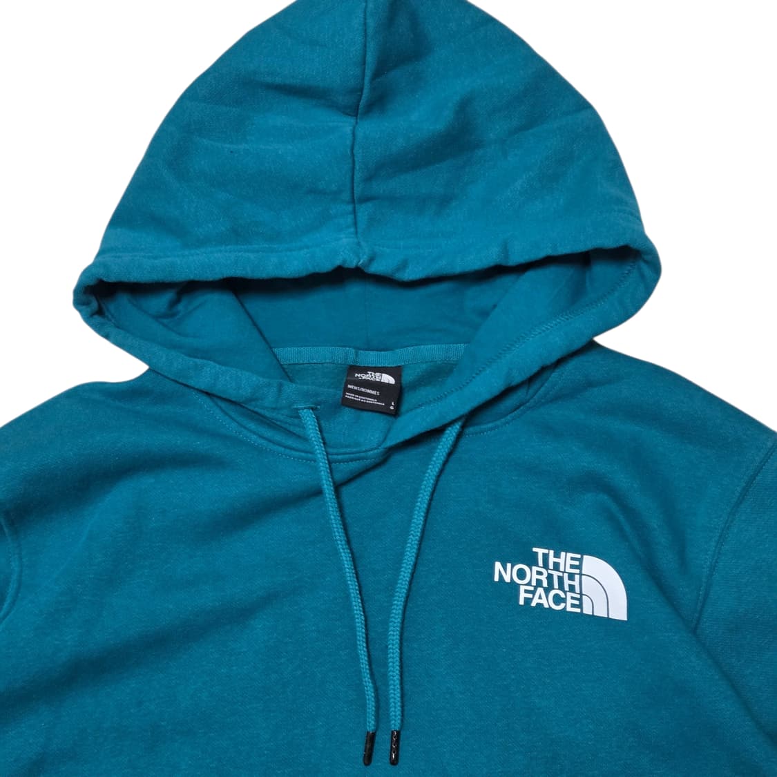 The North Face 노스페이스 청록 후드 티셔츠 상품이미지2
