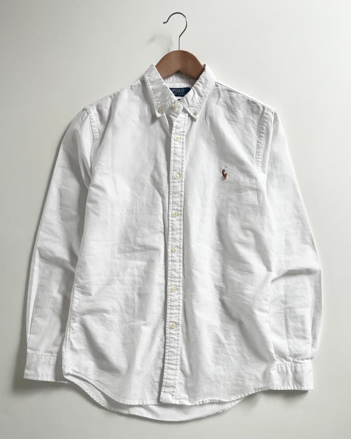 Polo 폴로 랄프로렌 QR신형 멀티컬러포니 화이트 옥스포드 셔츠 상품이미지1