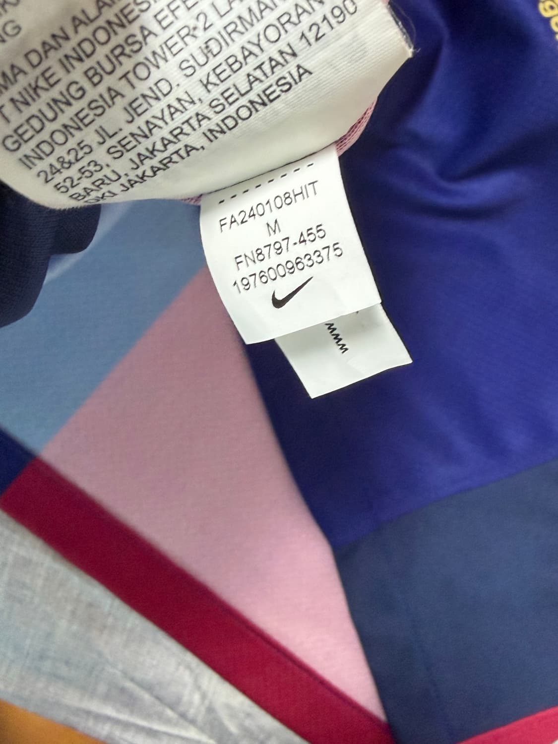 24-25 나이키 바르셀로나 홈 라민야말 19 풀패치 판매합니다 상품이미지5